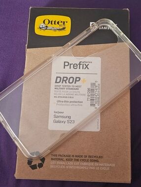 OtterBox Clear Prefix Series Case for Samsung Galaxy S23 - Transparent